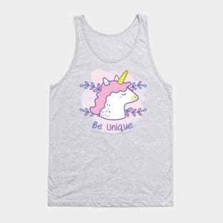 Be unique unicorn Tank Top